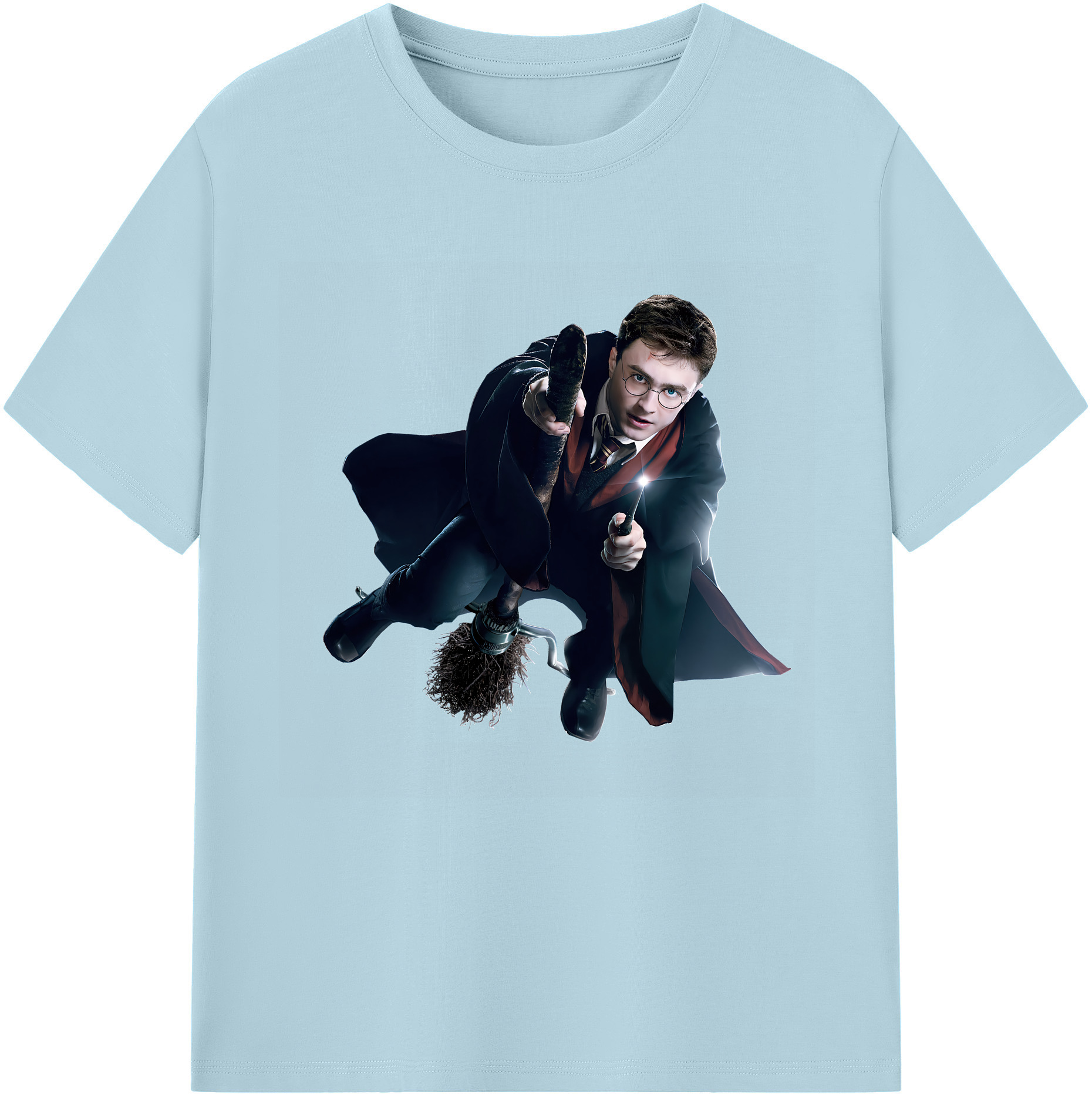 （画像用） Harry Potter ハリー・ポッターシリーズ 綿100％半袖Tシャツ（フロントプリント）